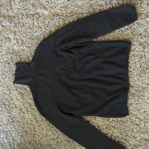 Charter Club black cashmere turtleneck size L